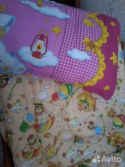 Подушка в детскую кроватку