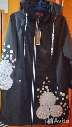 Плащ женский демисезонный новый. р 56