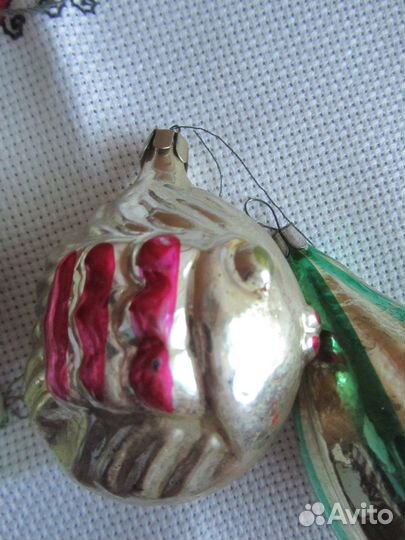 Елочные игрушки СССР. Винтаж