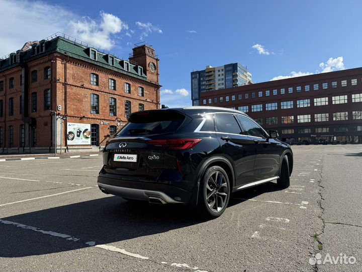Infiniti QX50 2.0 CVT, 2019, 31 723 км