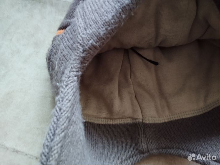 Комплект шапка и шарф для мальчика