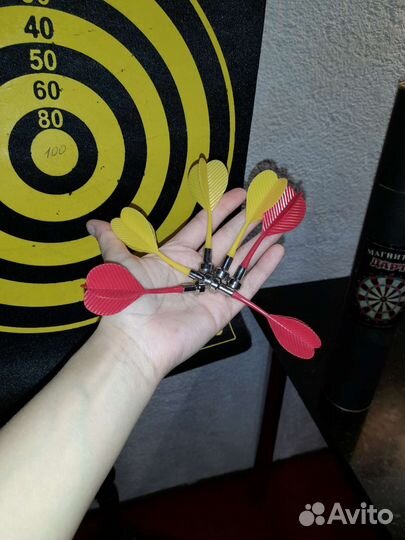 Дартс с магнитным полотном, d30 см