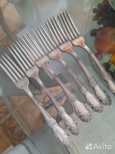 Вилки мельхиоровые СССР