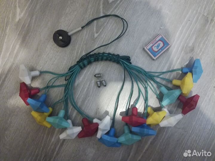 Гирлянда звезды СССР электрогирлянда звездочки