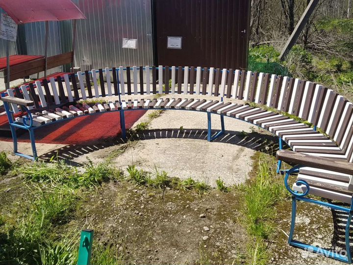 Лавка скамейка ограждения