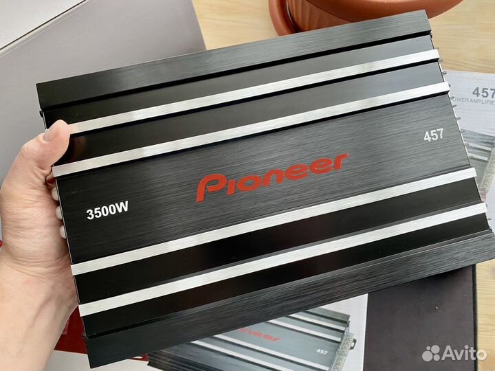 Усилитель 4x канальный pioneer 457 новый 120W