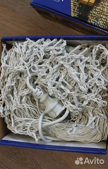 Гирлянда бахрома 25м