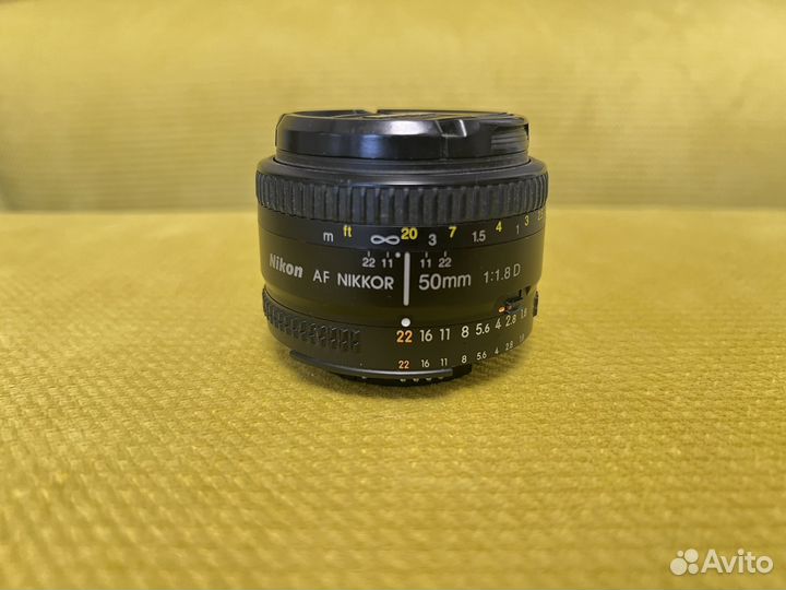Объектив Nikon 50mm F 1.8D AF Nikkor