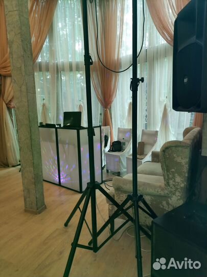 Аренда DJ оборудывания, свет, дым