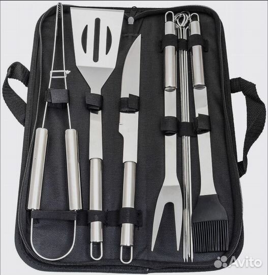 Набор инструментов для гриля, барбекю,мангала