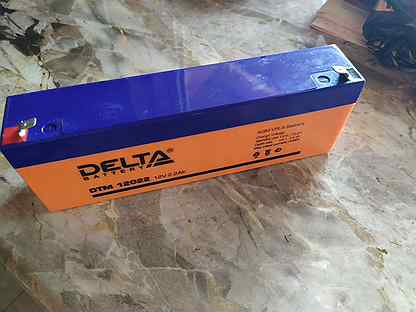 Аккумулятор Delta dtm 12022