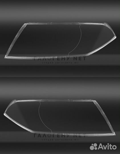Стекла фар Skoda Octavia 2004-2008 левое правое