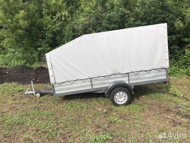 Прицеп для легкового автомобиля. С тентом. 3.2*1.5