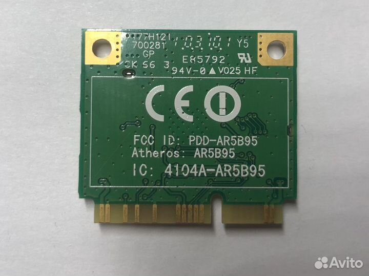 Wifi адаптер для ноутбука T77H121.10 HF