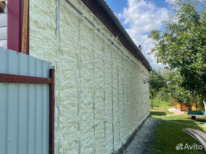 Утепление пенополиуретаном