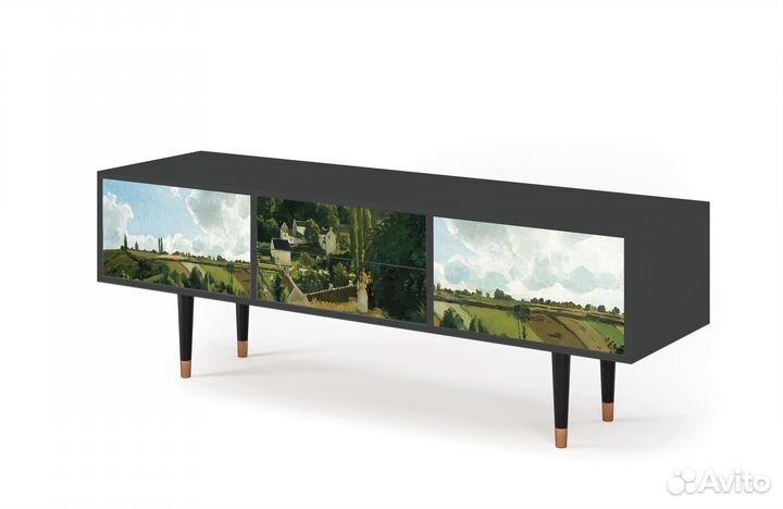 Тв-тумба T4 - Антрацит - Jalais Hill