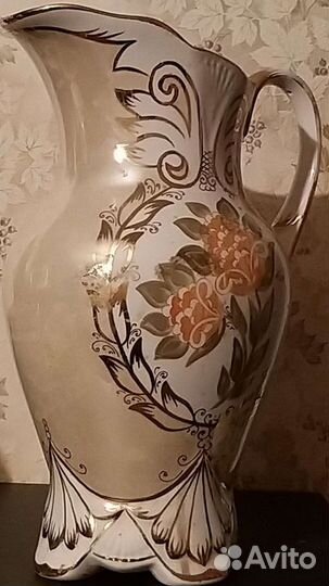 Кувшин фарфор Кисловодск