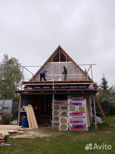 Бригада строителей,дома,бани,беседки,забор