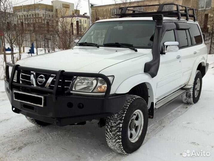 Силовой бампер передний Nissan Patrol/Safari Y61