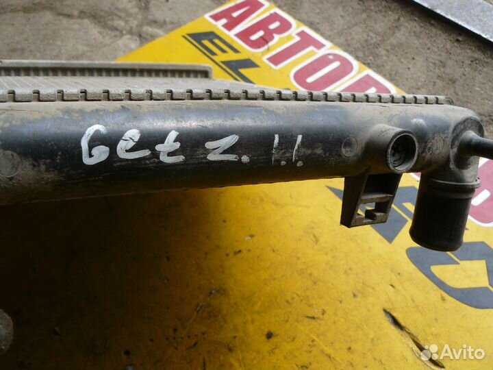 Радиатор основной 1,1-1,3 для Hyundai Getz