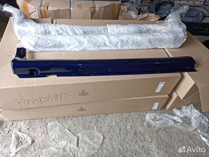 Пороги ваз 2114 цвет Персей