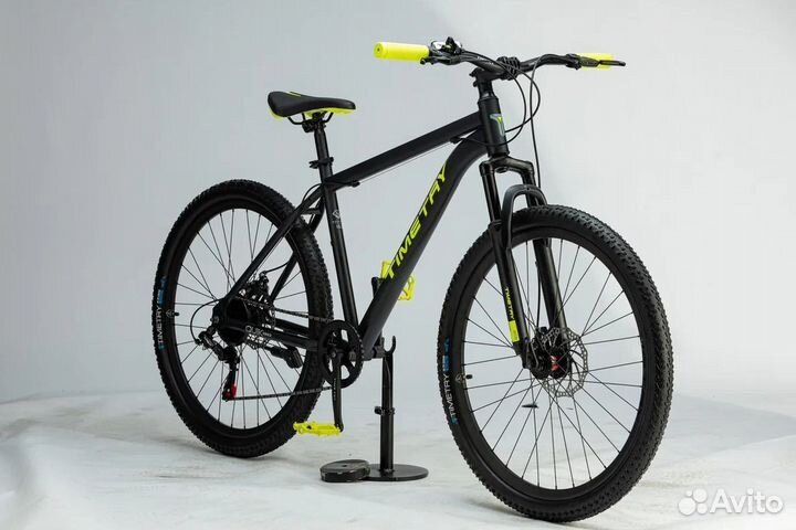 Велосипед горный timetry TT322 черно-желтый