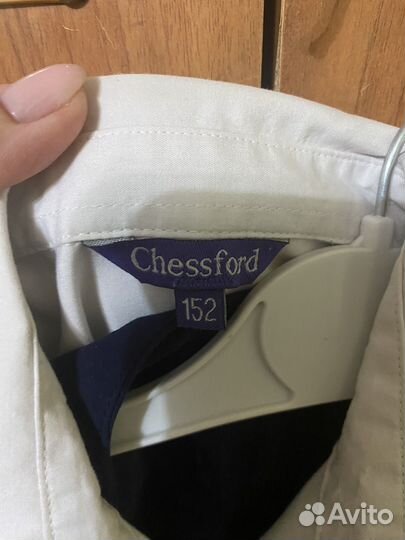 Рубашка школьная 152 на мальчика длиный рукав