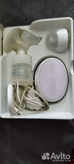 Молокоотсос avent электрический