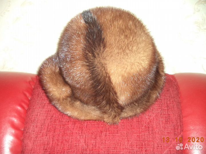 Шапка из меха норки