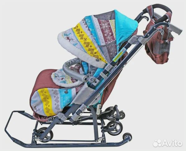 Детские санки-коляски Nika