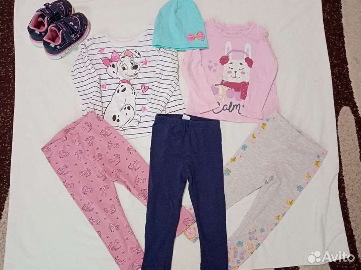 Вещи пакетом на девочку 86