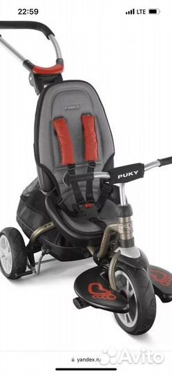 Трехколесный велосипед puky