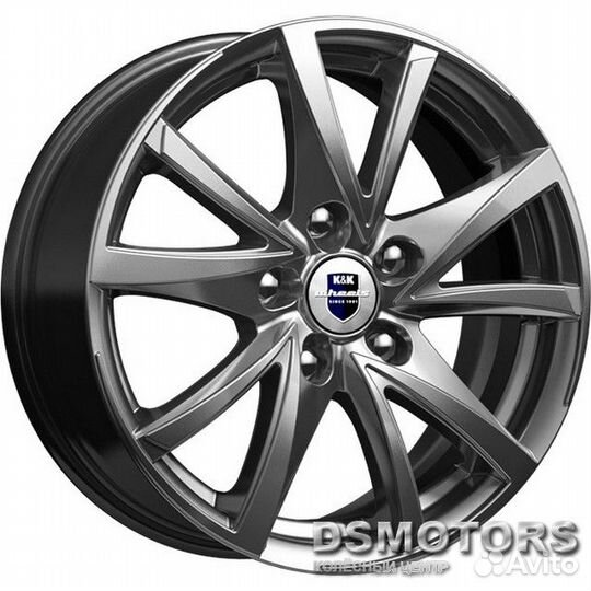 Диски Игуана 6.5/16 5x114.3 ET50 d66.1 дарк платин