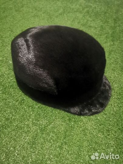 Мужская зимняя шапка, короткая нерпа, р. 57