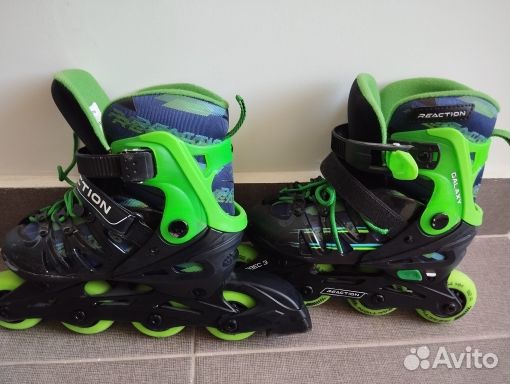 Роликовые коньки детские раздвижные Reaction