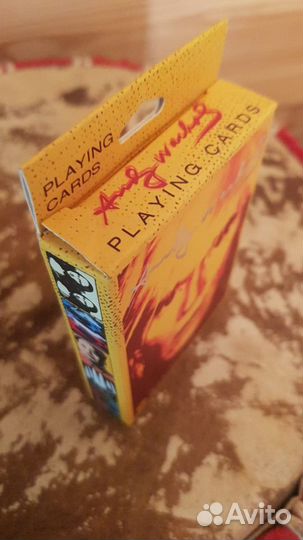 Энди Уорхал (дизайн),карты игральные