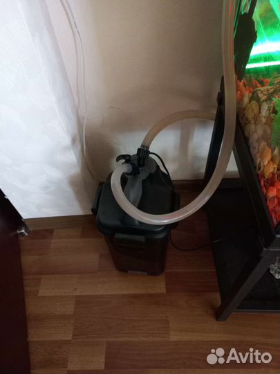 Действующий аквариум в сборе