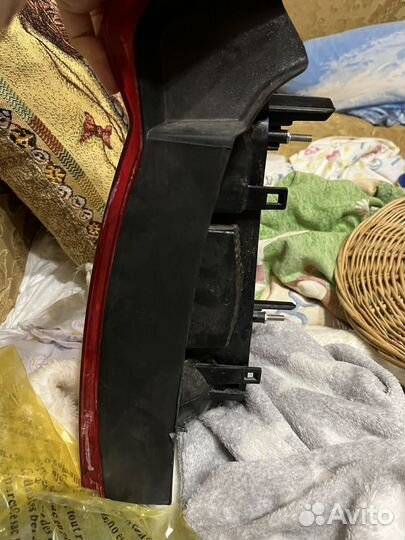 Задний фонарь на Renault Logan 1 рестайлинг