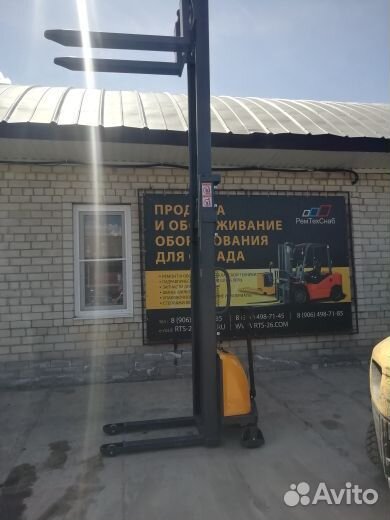 Штабелер с электроподъемом xilin 1,5т на 3,5м