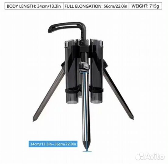 Стойка для спиннингов аналог daiwa
