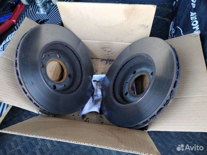 Диски тормозные передние KIA Rio X-Line