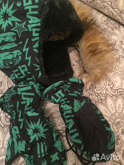 Шапка и варежки