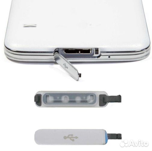 Заглушка разъема зарядки samsung Galaxy S5 SM-G900