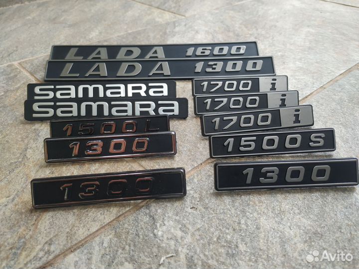 Шильдик ваз 1300 / 1500 s / 1700i/ samara