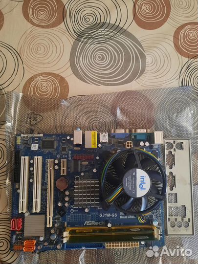 Материнская плата Asrock G31M-GS (не работает)