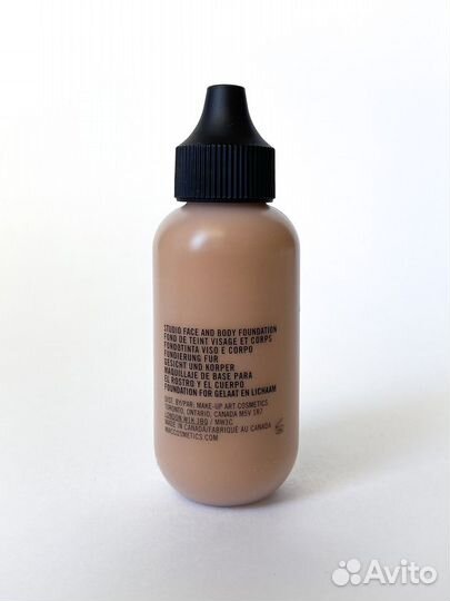 Тональная основа MAC face and body foundation