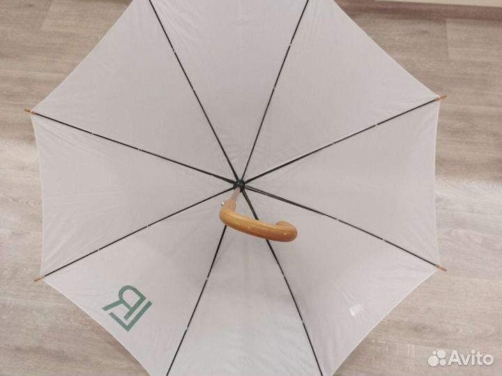 Зонт трость большой белый фирменный LR, новый