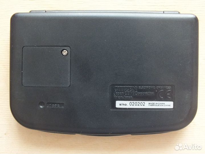 Citizen MB-165R электронная записная книжка