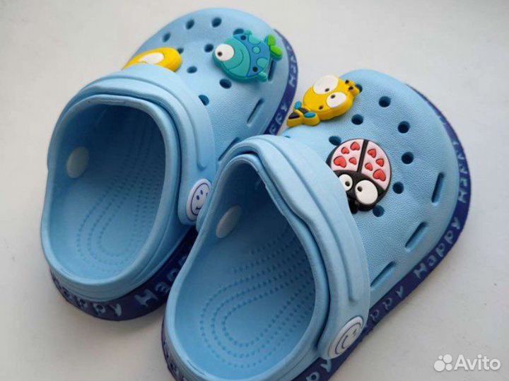 Crocs тапочки детские