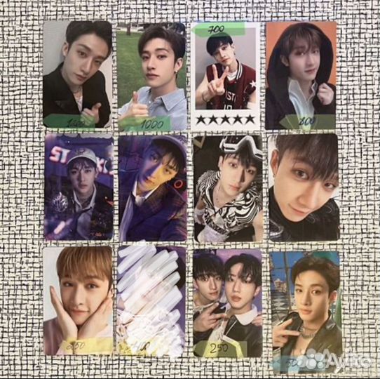 Карты Stray Kids Банчан